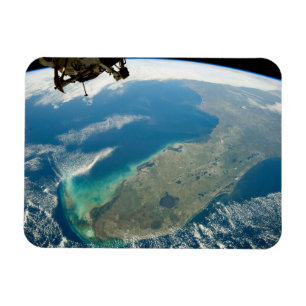 Eine schräge Florida an der Südostküste Magnet