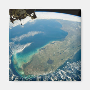 Eine schräge Florida an der Südostküste Magnet