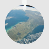 Eine schräge Florida an der Südostküste Ornament (Rückseite)