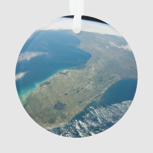 Eine schräge Florida an der Südostküste Ornament (Rückseite)