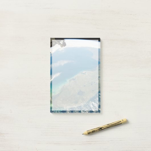 Eine schräge Florida an der Südostküste Post-it Klebezettel (Auf Schreibtisch)