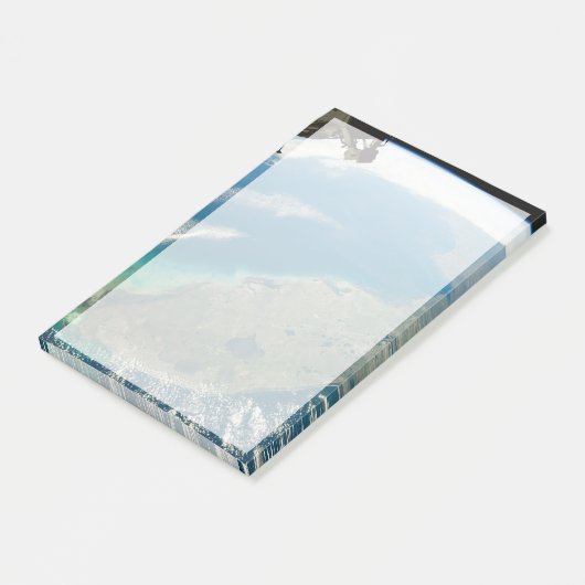 Eine schräge Florida an der Südostküste Post-it Klebezettel (angewinkelt)