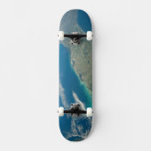 Eine schräge Florida an der Südostküste Skateboard (Vorderseite)
