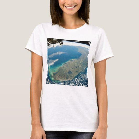 Eine schräge Florida an der Südostküste T-Shirt (Vorderseite)
