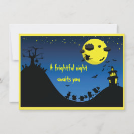 Eine schreckliche Nacht - Einladung