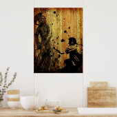 Eine Schriftgeschichte Poster (Küche)