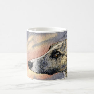Eine schüchterne, hübsche Jagdhund TASSE