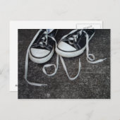 Eine SchuhAffäre mit Liebe Postkarte (Vorne/Hinten)