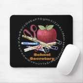 Eine Schulsekretärin Mousepad (Mit Mouse)