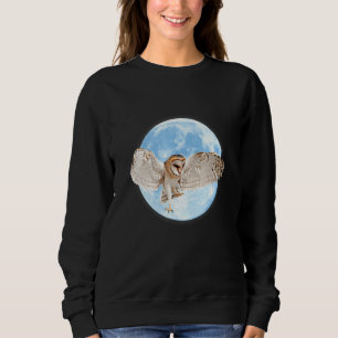 Eine Schüssel, die hoch in den nächtlichen Himmel Sweatshirt