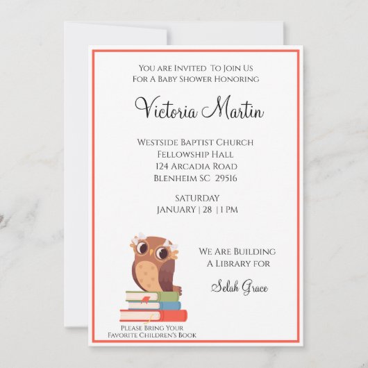 Eine Schüssel mit einer Babydusche laden Einladung (Vorderseite)