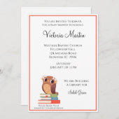 Eine Schüssel mit einer Babydusche laden Einladung (Vorne/Hinten)