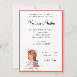 Eine Schüssel mit einer Babydusche laden Einladung