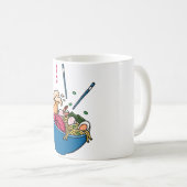 Eine Schüssel Ramen Noodles Kaffeetasse (VorderseiteRechts)