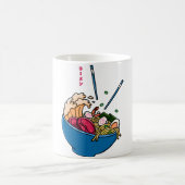 Eine Schüssel Ramen Noodles Kaffeetasse (Mittel)