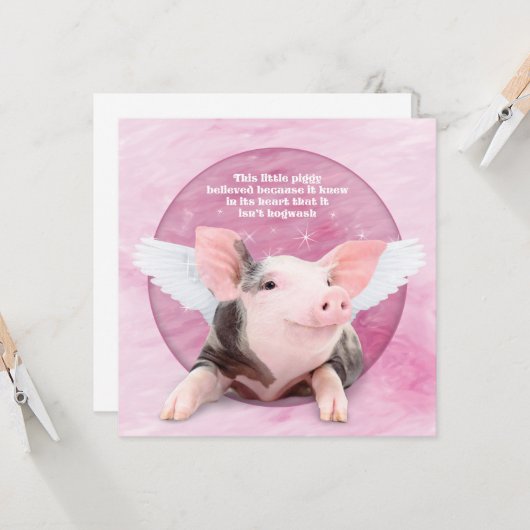 Eine schwach geglaubte Karte (Vorderseite/Rückseite Beispiel)