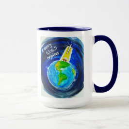 Eine schwache Welt - Kaffee-Tasse Tasse