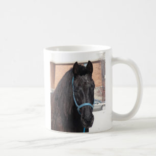 Eine schwarze Schönheit Kaffeetasse