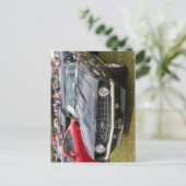 Eine schwarze Serie 1 Chevrolet Camaro Postkarte (Stehend Vorderseite)