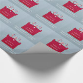 Eine Schwester ist ein Wertvolles Geschenk Geschenkpapier (Ecke)