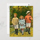 EINE SCHWIERIGE WAHL POSTKARTE (Vorne/Hinten)