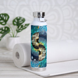 Eine Science-Fiction-Ansicht eines geheimnisvollen Trinkflasche