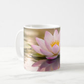 Eine Seerose Kaffeetasse (Vorderseite Links)