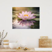 Eine Seerose Poster (Küche)