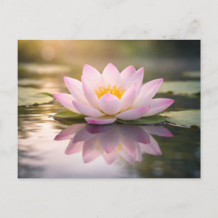 Eine Seerose Postkarte
