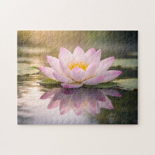 Eine Seerose Puzzle (Horizontal)