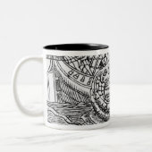 Eine Seeschlange Zweifarbige Tasse (Links)