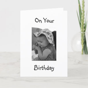 EINE SEHR BESONDERE **BABY GIRL'S** BIRTHDAY CARD KARTE