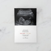 Eine sehr frohe Weihnachtsfeiertage-Schwangerschaf Feiertagskarte (Innenseite)