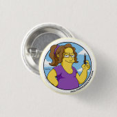 Eine sehr gelbe Hommage Button (Vorne & Hinten)