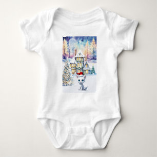 EINE SEHR KIT KAT CHRISTMAS BABY STRAMPLER