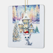 EINE SEHR KIT KAT CHRISTMAS KERAMIKORNAMENT (Links)