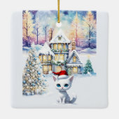 EINE SEHR KIT KAT CHRISTMAS KERAMIKORNAMENT (Rückseite)