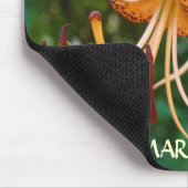 Eine sehr SMART WISE MAMA! Mousepad Tiger Lilies G (Ecke)