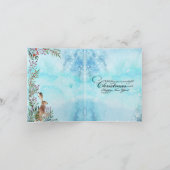 Eine sehr sonnige Weihnachtskarte Karte (Innenseite)