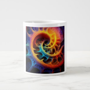 Eine sehr verwirrte Mandelbrot-Menge Jumbo-Tasse