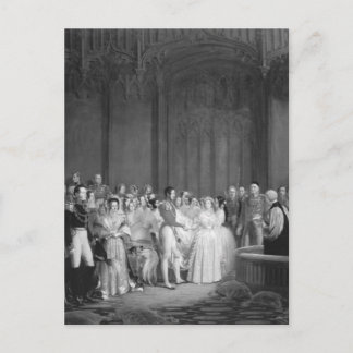 Eine sehr Viktorianische Hochzeit Postkarte