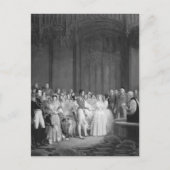 Eine sehr Viktorianische Hochzeit Postkarte (Vorderseite)