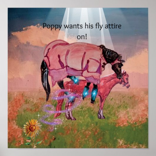 eine Seite aus dem Buch, Fliegenstiefel Poster (Vorne)