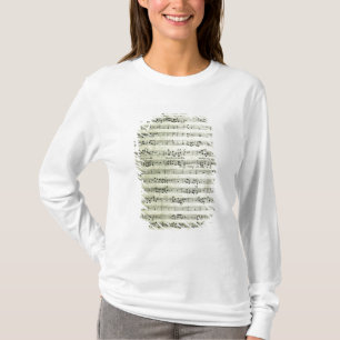 Eine Seite von einer der einzigen zwei Kopien T-Shirt