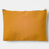 Eine senfgelbe rechteckige Tasche mit einem schwar (Rückseite)