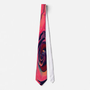 Eine Sensuous Rosen-Blumenblatt-Krawatte! Krawatte
