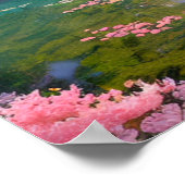 Eine Serenade der Kirschbäume Poster (Ecke)