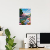 Eine Serenade der Kirschbäume Poster (Heimbüro)