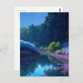 Eine Serenade der Schönheit der Natur Postkarte (Vorne/Hinten)