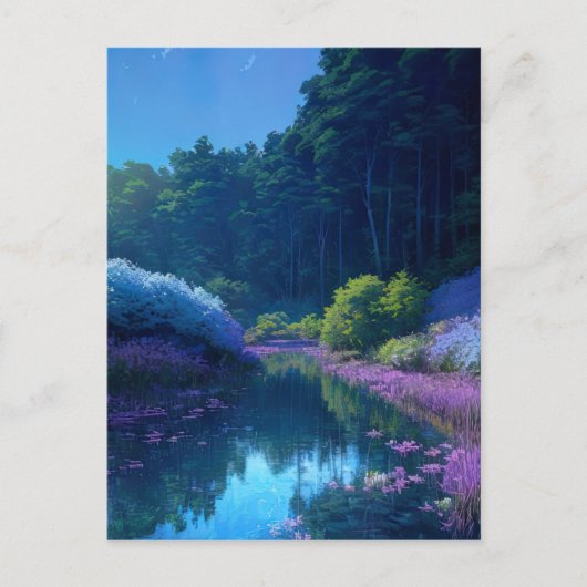 Eine Serenade der Schönheit der Natur Postkarte (Vorderseite)